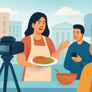 Elba Rodríguez presenta receta popular de milanesas de carne picada