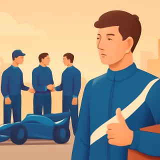 Colapinto evalúa su desempeño en las pruebas de Bahréin y reconoce al equipo mecánico