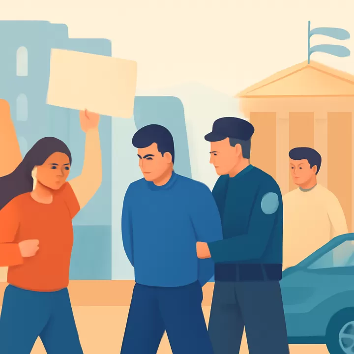 Denuncian a manifestantes por terrorismo y se registran las primeras dos detenciones