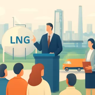 Marín anunció que el proyecto LNG generará 40 mil puestos de trabajo en Río Negro