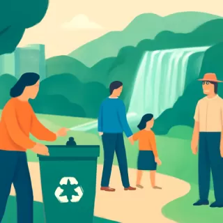 Parque Nacional Iguazú implementa plan para optimizar la gestión de residuos