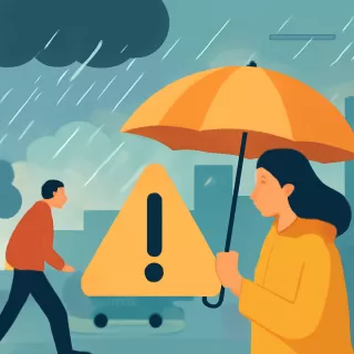 Alerta por tormentas fuertes en Argentina este sábado y domingo con lluvias intensas y ráfagas de hasta 80 km/h