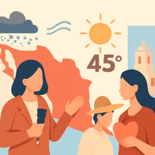 Pronóstico del clima para México el 14 de febrero, Día del Amor y la Amistad