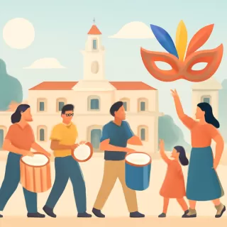 Carnaval 2026 en General Villegas: “Suena Mi Ritmo” se prepara para su presentación en la plaza principal