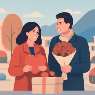 Rango de precios de regalos para San Valentín en Bariloche