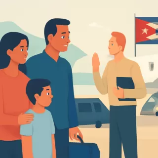 Estados Unidos deporta a los primeros cubanos a la base militar de Guantánamo