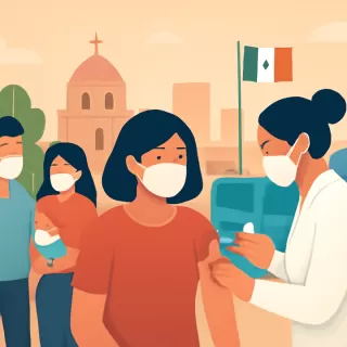 México avanza en la vacunación contra el sarampión sin exigir cartilla