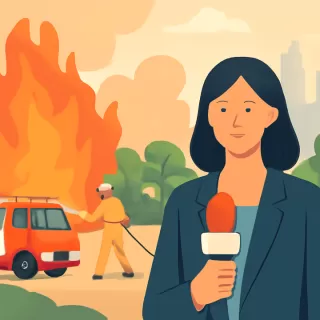 Incendio forestal arrasó hectáreas en el Parque Pereyra Iraola y zonas aledañas