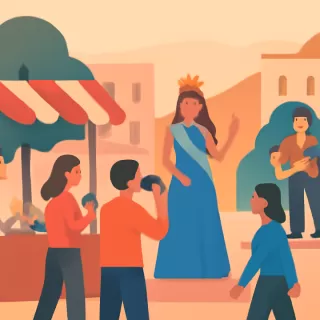 Segunda jornada de la Fiesta Provincial de Las Piedras Preciosas en Wanda