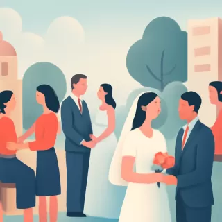 Cientos de parejas formalizan su matrimonio en el Día del Amor en el Estado de México