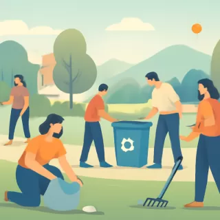 Nueva jornada ambiental en el Paseo del Sur con el programa “Cuidemos Bariloche”