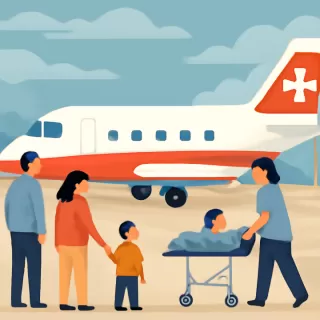 Avión sanitario de Corrientes aterrizó en Gualeguaychú por mal clima con paciente pediátrico