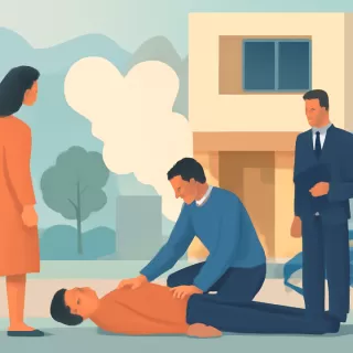 Hombre encontrado inconsciente tras fuga de gas en Comodoro Rivadavia