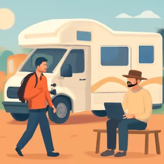 Dos agrónomos misioneros recorren Sudamérica en motorhome y generan ingresos con mate y redes sociales