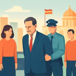 Detención de Julio Martínez en investigación por rescate financiero a Plus Ultra