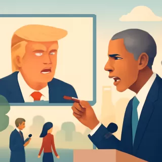 Barack Obama critica video racista de Trump generado con IA y denuncia falta de decoro