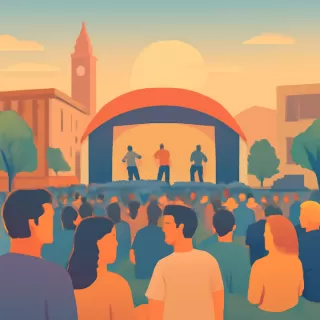 Segunda noche de la Fiesta Nacional de los Jardines 2026 con gran concurrencia y presentaciones musicales