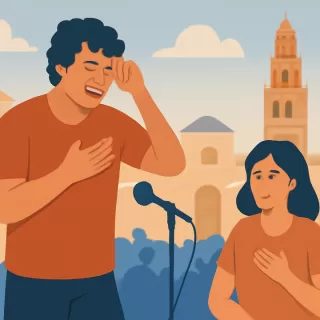 La Mona Jiménez interrumpió su presentación en Córdoba por problemas de salud vinculados al calor