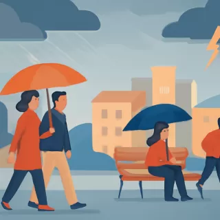 Semana de inestabilidad en Gualeguaychú con lluvias y tormentas hasta el jueves