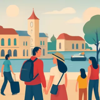 Intenso movimiento turístico en Gualeguaychú durante el último día del fin de semana largo de Carnaval