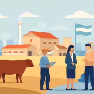 Producción y faena de carne vacuna en Argentina registran descenso en enero de 2026