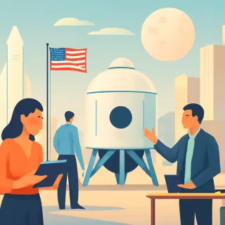 NASA y Departamento de Energía de EE.UU. proyectan un reactor nuclear lunar para 2030