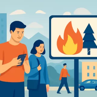 SPLIF solicita extremar medidas de precaución ante riesgo extremo de incendios en Río Negro