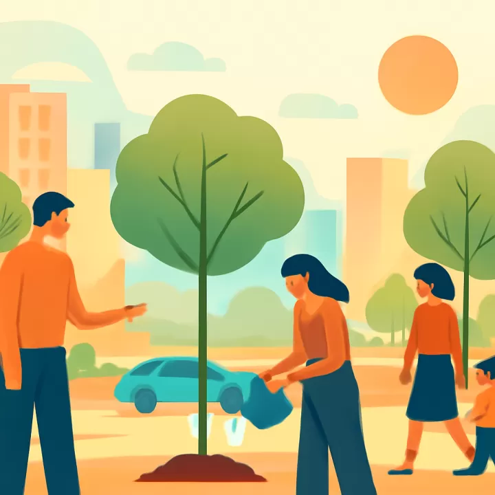 Modelo de inteligencia artificial optimiza plantación de árboles para enfriar calles hasta 3,5 °C
