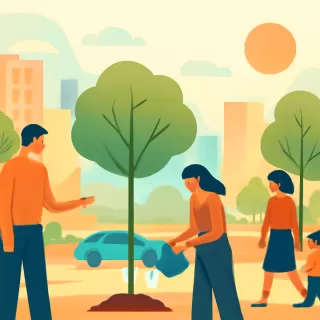 Modelo de inteligencia artificial optimiza plantación de árboles para enfriar calles hasta 3,5 °C