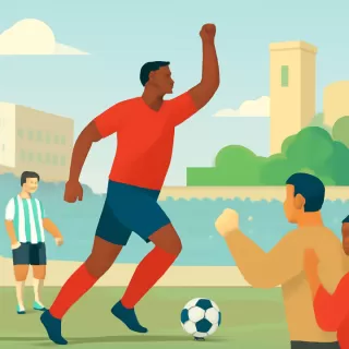 Independiente Medellín derrotó a Liverpool 2-1 en Montevideo con gol decisivo de Hayen Palacios