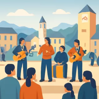 Los Nocheros clausuraron la 13ª Fiesta Nacional de los Jardines en Villa La Angostura