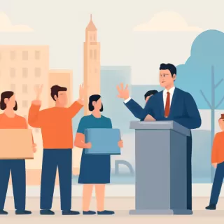 Gonzalo Clauser asumió como secretario general de UDEB en General Villegas