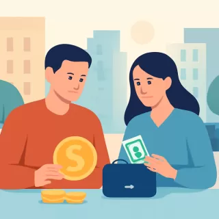 Gestión de finanzas en pareja para proteger ahorros en dólares