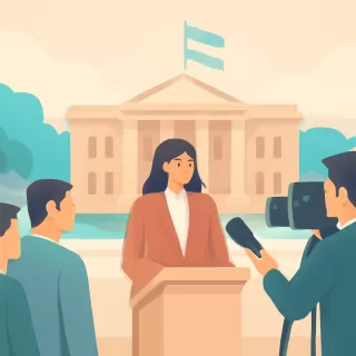 Gobierno confirma inscripción de 10 alumnos en curso de inglés vinculado a la esposa de Sturzenegger