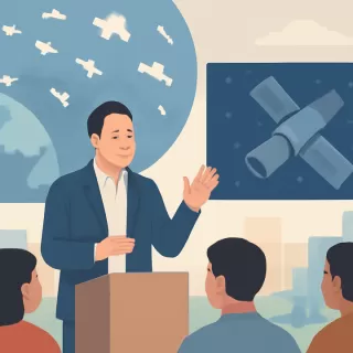 Elon Musk plantea lanzar un millón de satélites para centros de datos en órbita