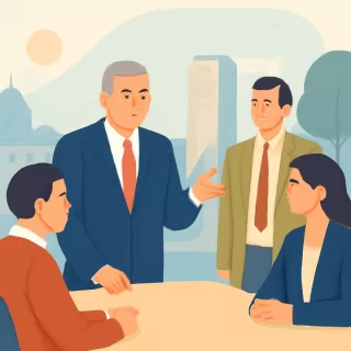 El gobernador de Tucumán Osvaldo Jaldo se reunió con industriales durante el paro de la CGT