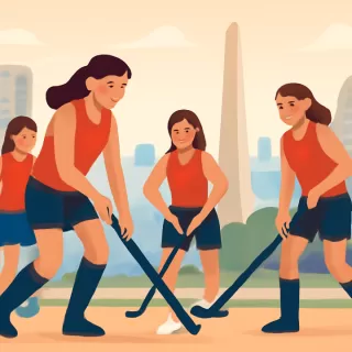 Cuatro jugadoras de General Villegas convocadas a los selectivos de hockey del Noroeste