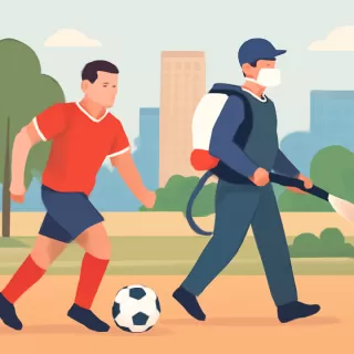 Marco Bahamonde, el chileno que pasó por Boca y hoy se dedica a la fumigación