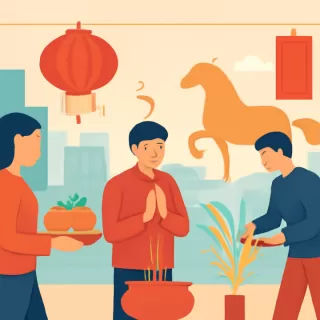 Tres rituales para iniciar el Año Nuevo Chino 2026 y atraer abundancia