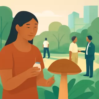 Hongo amazónico genera pigmento natural para cosméticos sostenibles