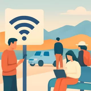 Paso Internacional de Agua Negra habilita WiFi gratuito en puntos clave de la ruta hacia Chile