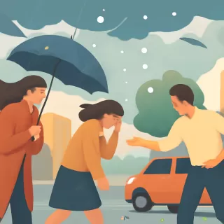 Temporal con granizo, viento y lluvia impacta la zona sur de Salta