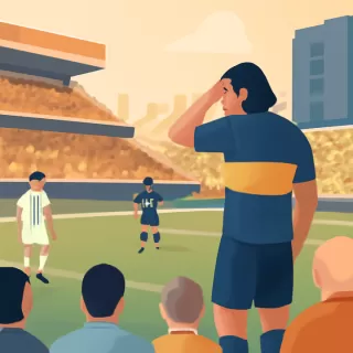 Boca Juniors y Racing igualaron 0-0 en la Bombonera