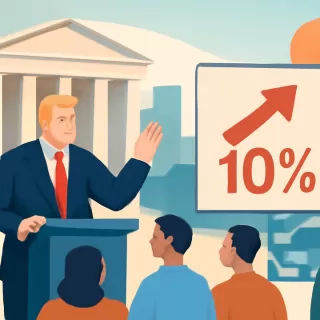 Donald Trump anuncia nuevo arancel del 10% pese a fallo de la Corte Suprema de EE.UU.