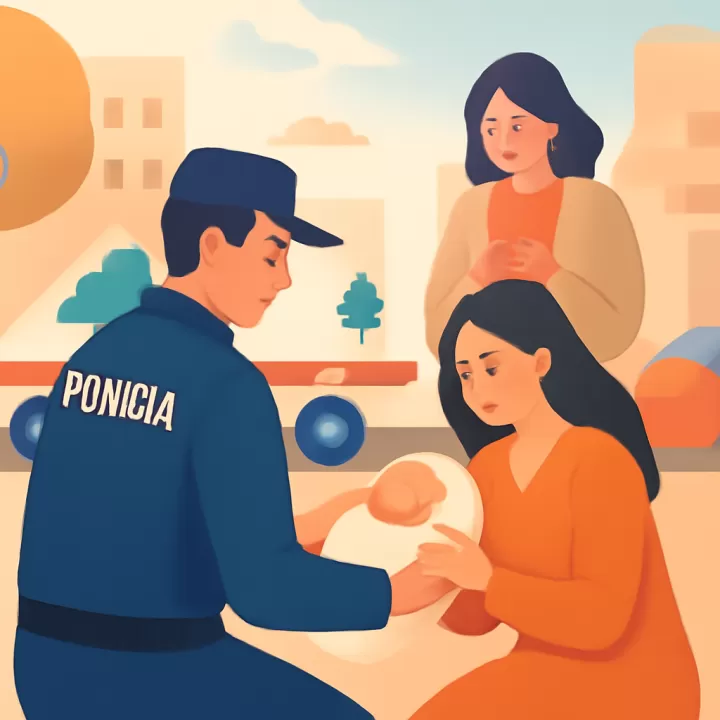 Policía de Córdoba asiste el nacimiento de una beba en la vía pública