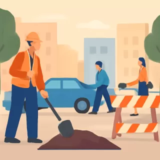 Interrumpen el tránsito en tres cruces de Gualeguaychú por trabajos viales