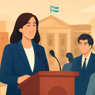 Victoria Villarruel evalúa candidatura presidencial y cuestiona la reelección de Javier Milei