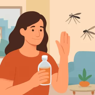 Cómo ahuyentar mosquitos en casa con vinagre de manzana: método natural y económico