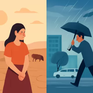 Clima extremo en Misiones: sequía en el sur y fuertes tormentas en el centro y norte