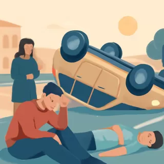 Dos brasileños volcaron camioneta en ruta de Artigas; uno murió y el otro resultó herido